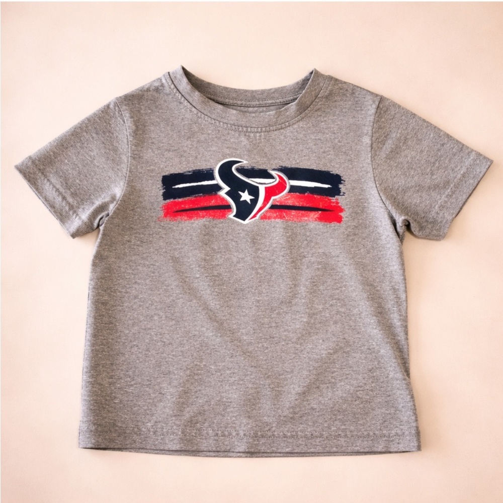 NFL Houston Texans Toddler Gray Graphic Tee Shirt | Size 2T
